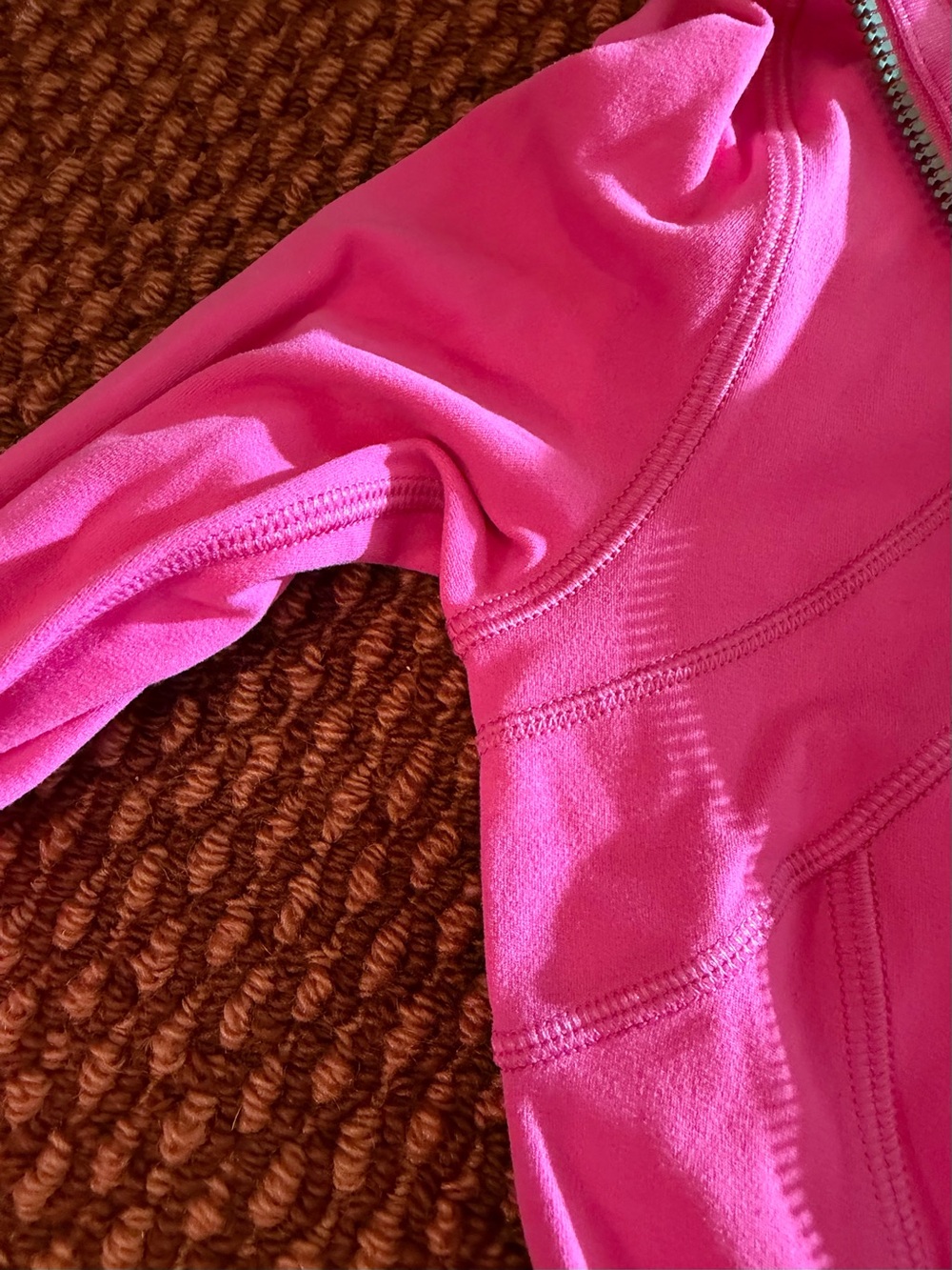 Lululemon Pink Zip-Up Hoodie Jacket - Picture 5 of 11